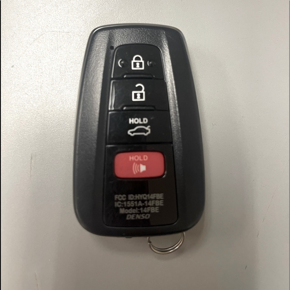 2019 Toyota Avalon Remote Key Fob